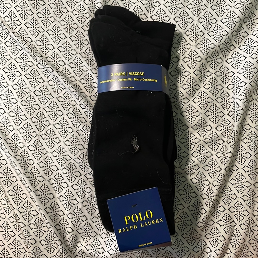Ralph Lauren 3-set polo socks